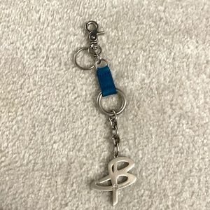 B. Makos sky blue purse keychain